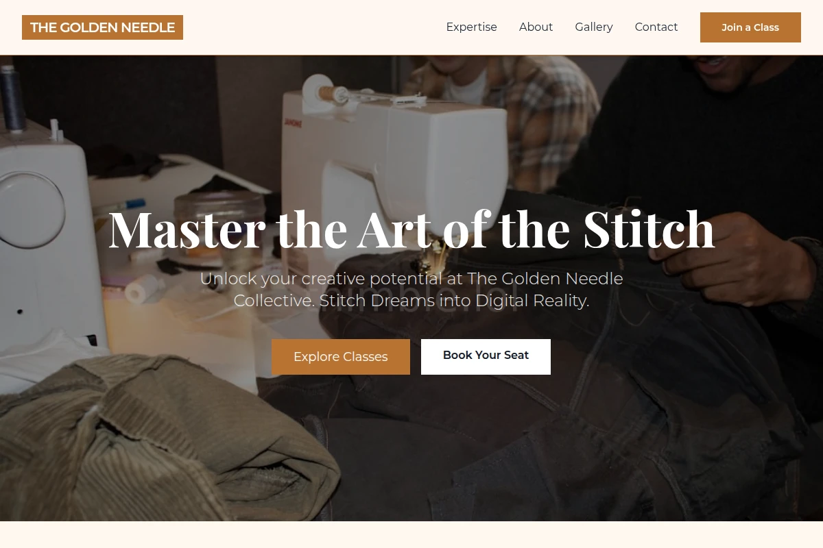 Bobbin Sewing Class